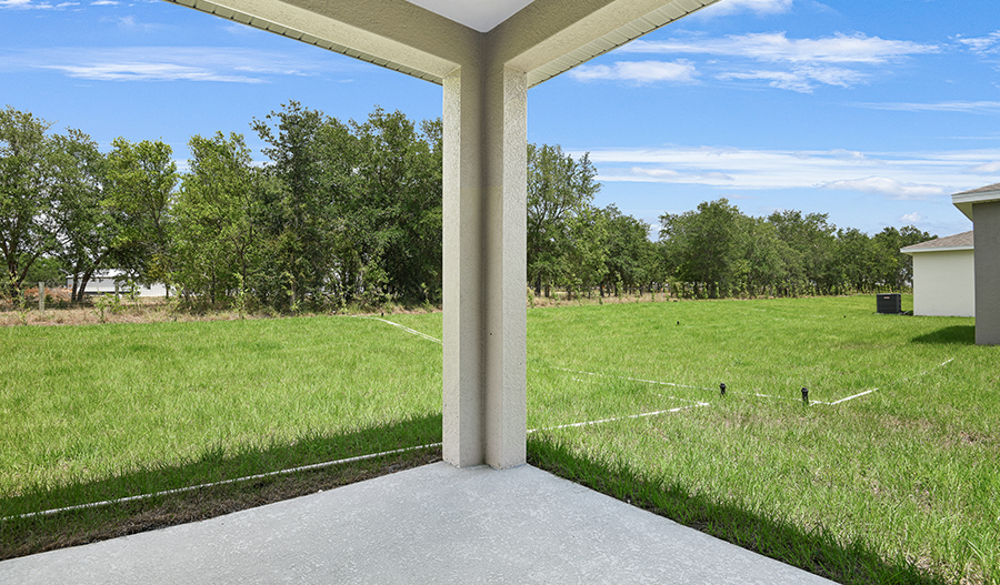 Exterior of the Azure floor plan