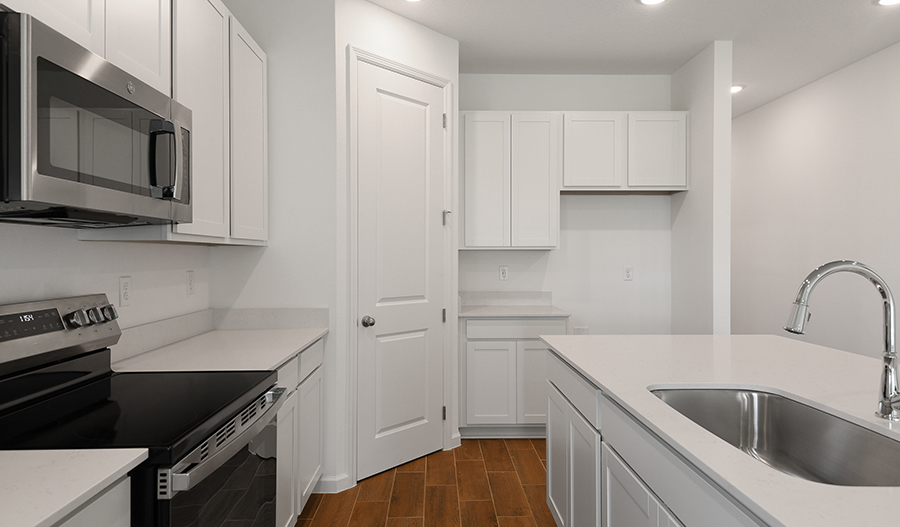 Kitchen of the Ruby floor plan