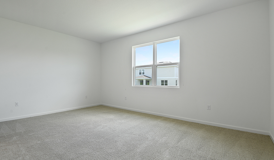 Bedroom of the Ruby floor plan