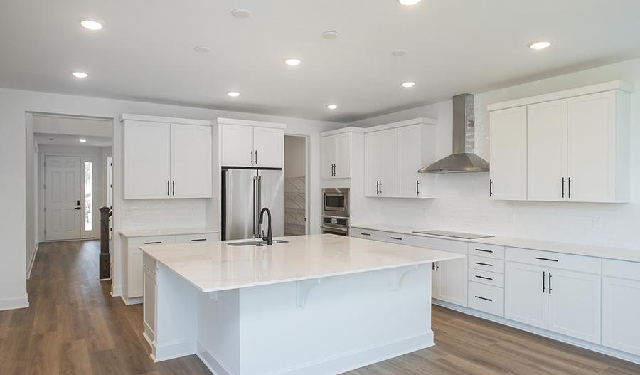 Kitchen of the Sage floor plan