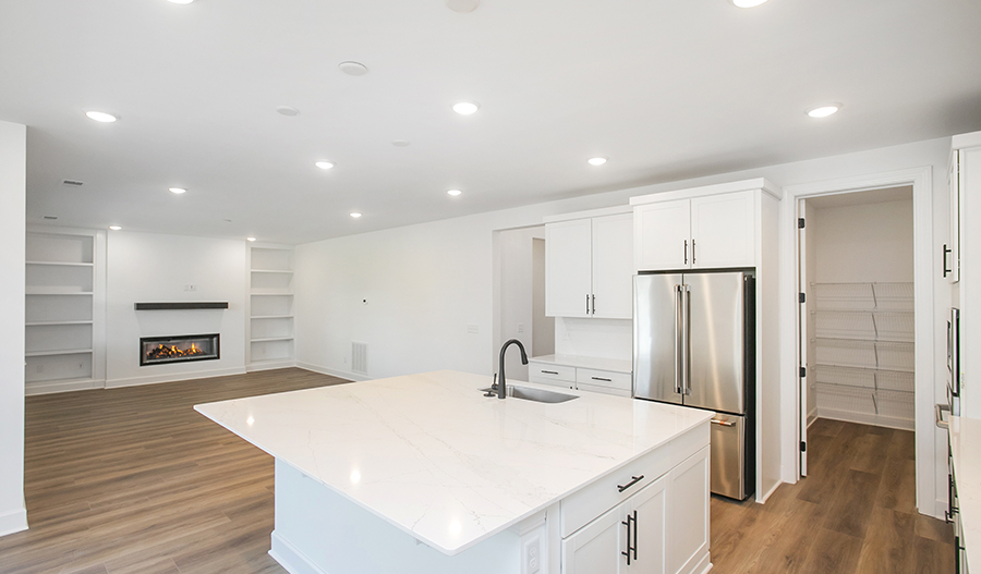 Kitchen of the Sage floor plan