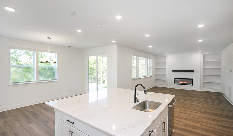 Kitchen of the Sage floor plan
