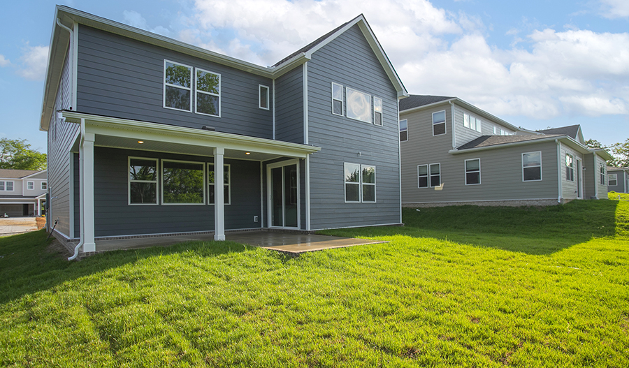 Rear Exterior of the Sage floor plan