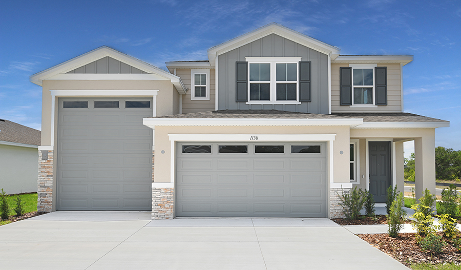 Exterior of the Zinc floor plan