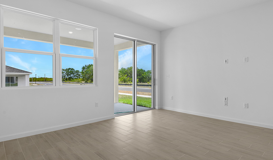 Great Room of the Zinc floor plan