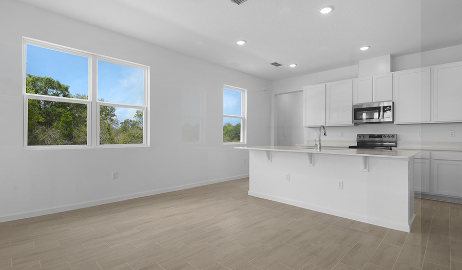 Kitchen of the Zinc floor plan