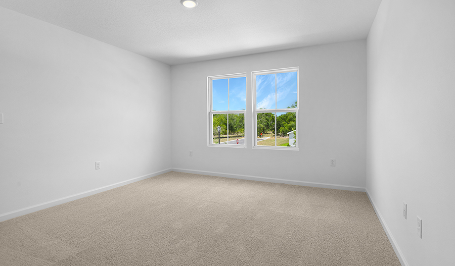 Bedroom of the Zinc floor plan