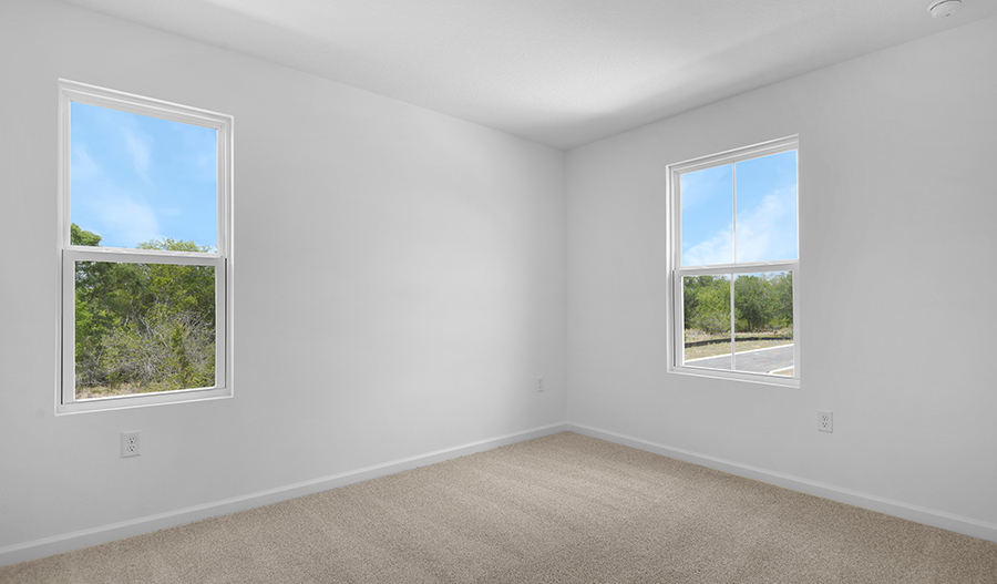 Bedroom of the Zinc floor plan