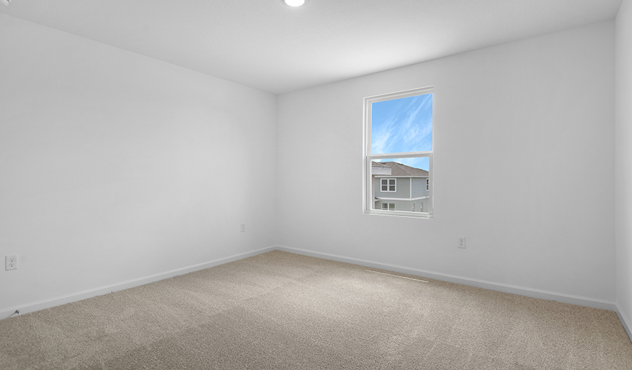 Bedroom of the Zinc floor plan