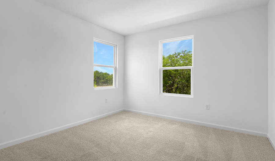 Bedroom of the Zinc floor plan