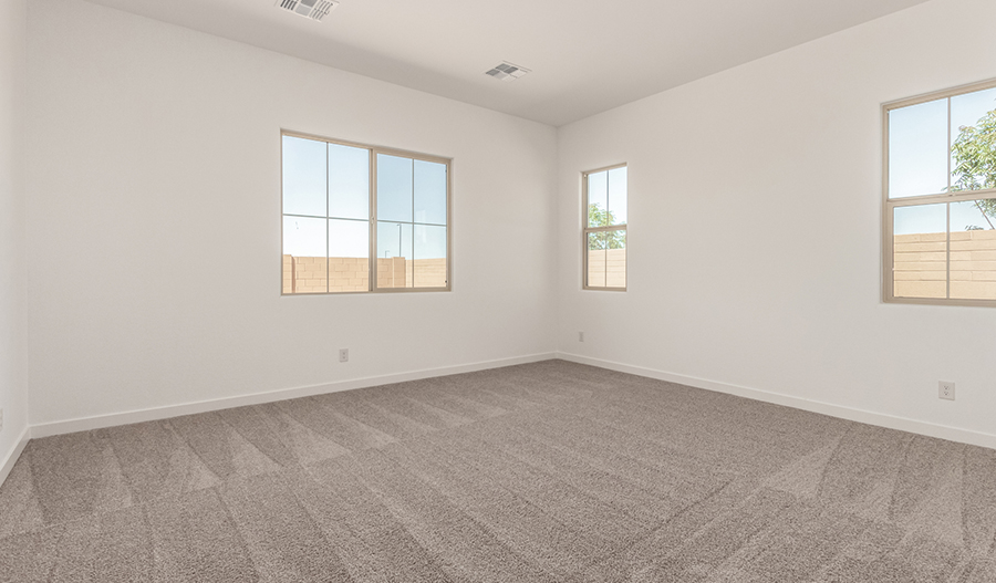 Bedroom of the Townsend floor plan