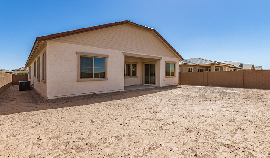Rear Exterior of the Townsend floor plan