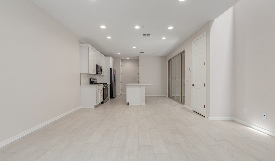 Great Room of the Boston floor plan