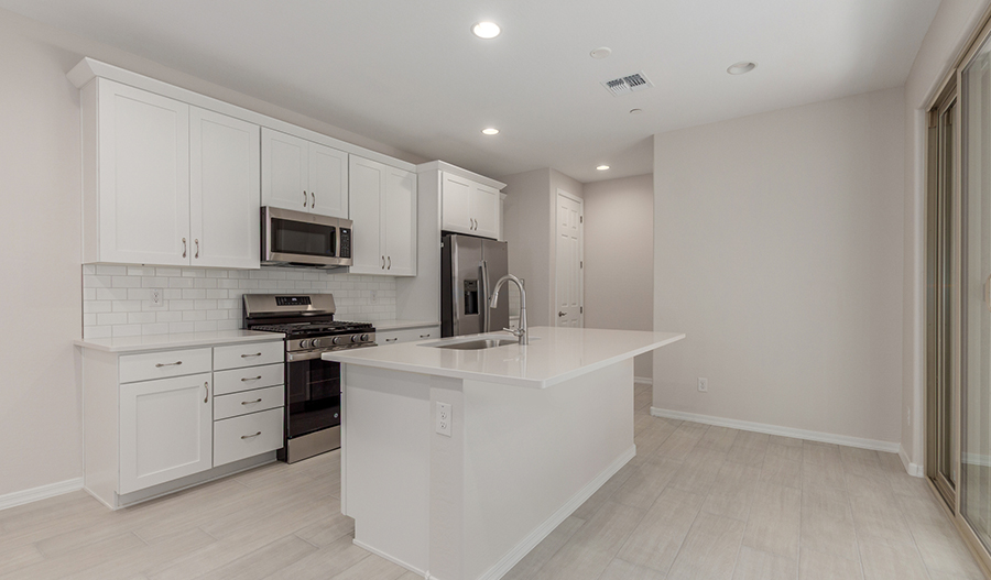 Kitchen of the Boston floor plan