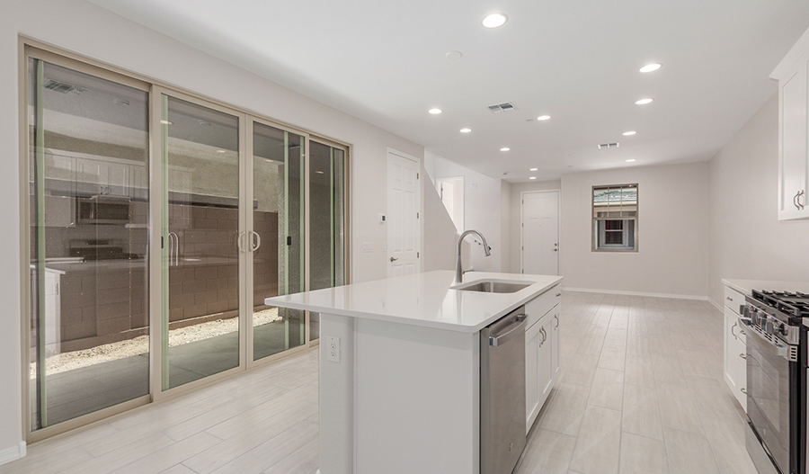 Kitchen of the Boston floor plan