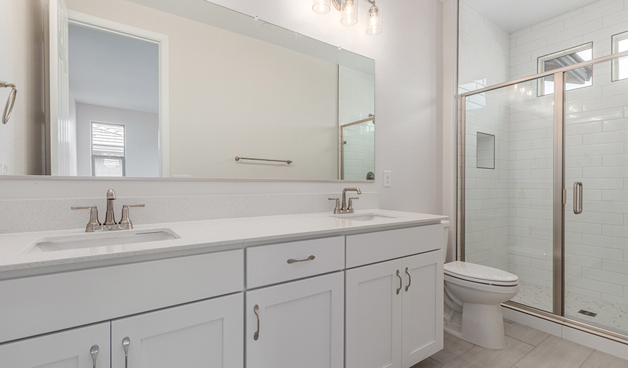 Bathroom of the Boston floor plan