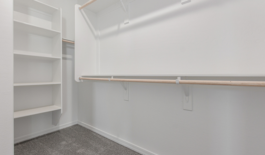 Closet of the Boston floor plan