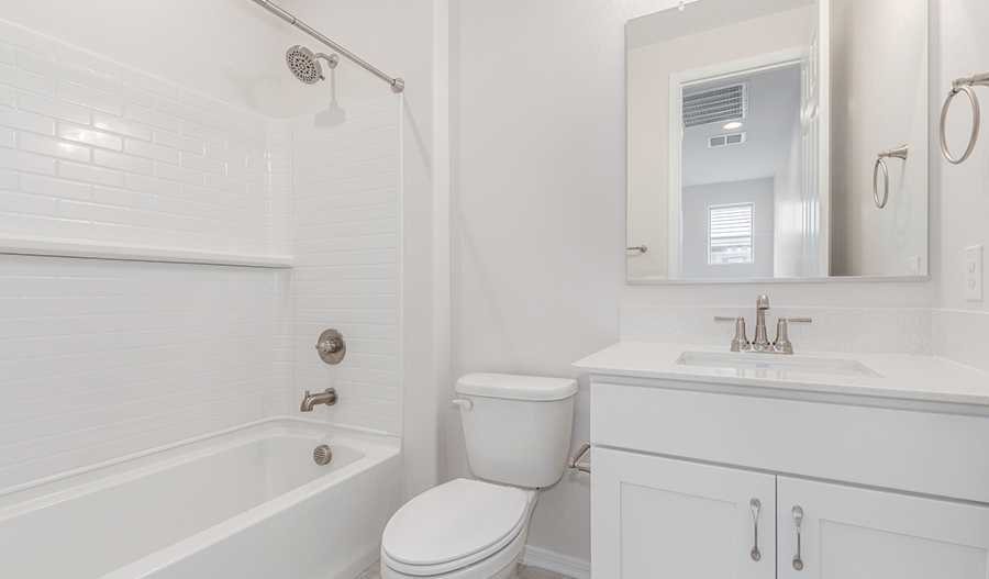 Bathroom of the Boston floor plan