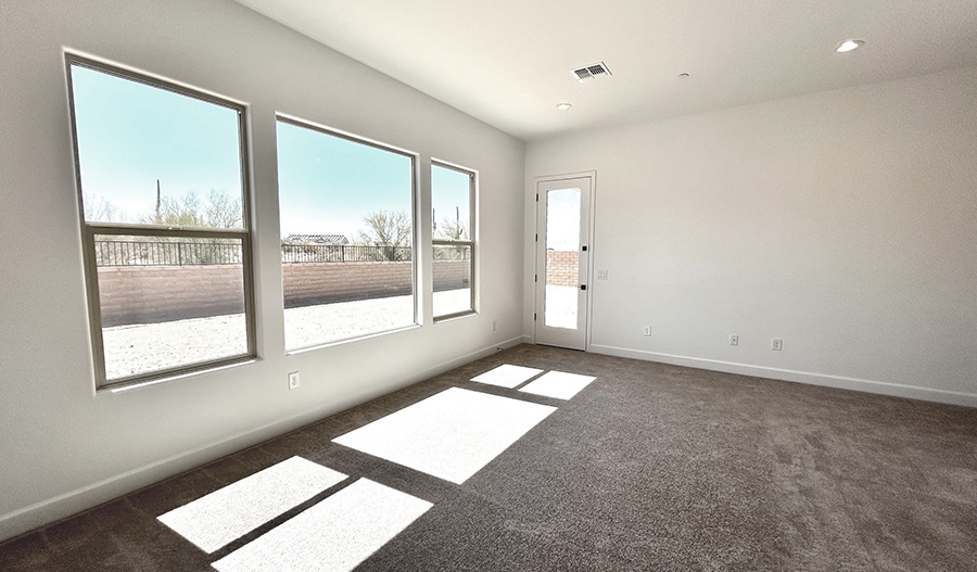 Bedroom of the Hanford floor plan