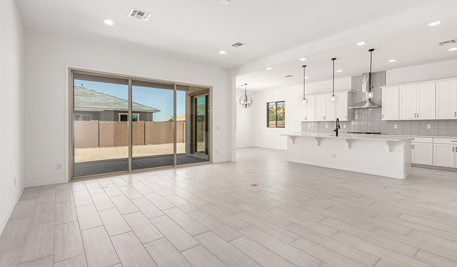 Great Room of the Cassandra floor plan