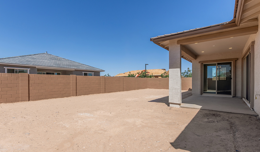 Rear Exterior of the Cassandra floor plan