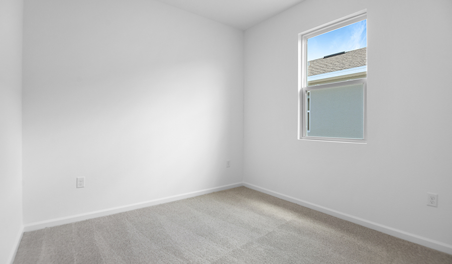 Bedroom of the Copper floor plan