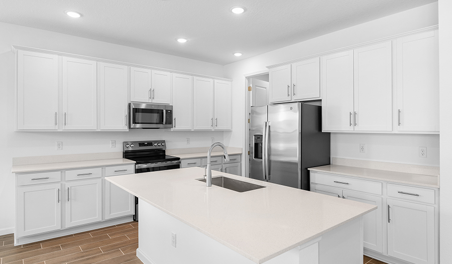 Kitchen of the Copper floor plan