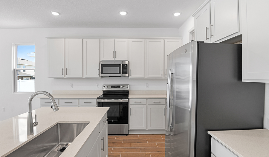Kitchen of the Copper floor plan