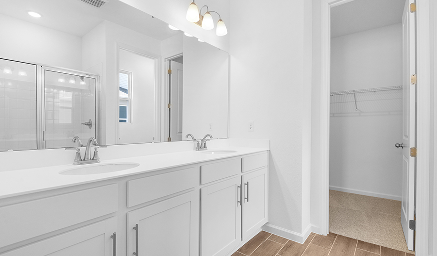 Bathroom of the Copper floor plan
