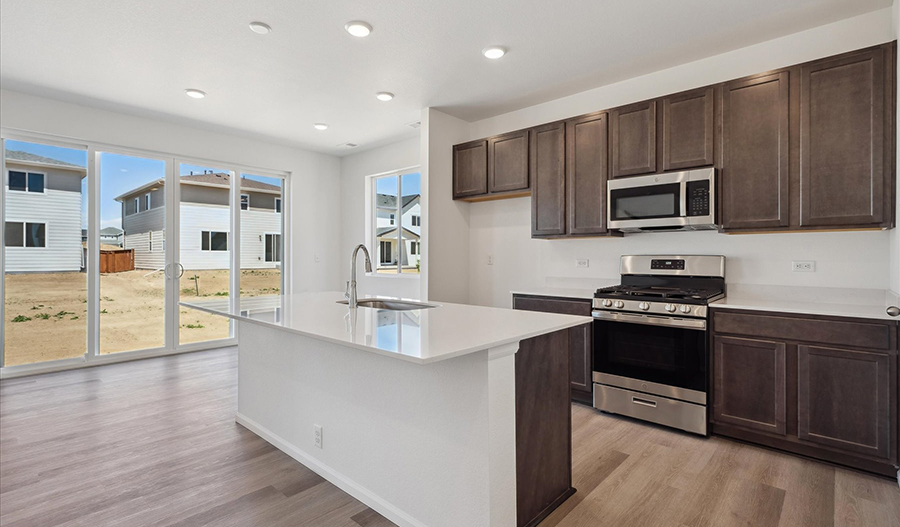 Kitchen of the CoarlII floor plan
