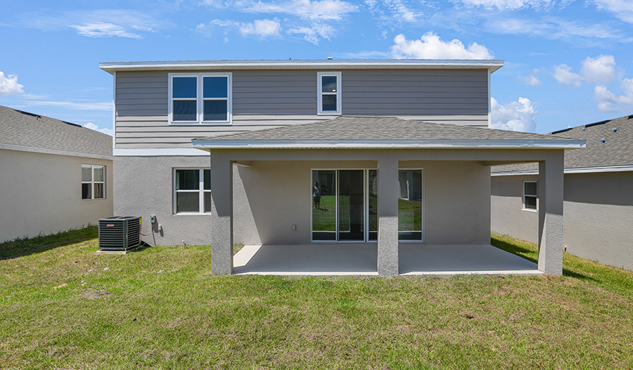 Rear Exterior of the Ammolite floor plan