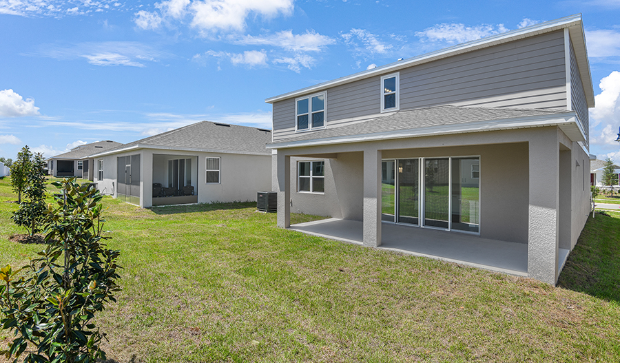 Rear Exterior of the Ammolite floor plan