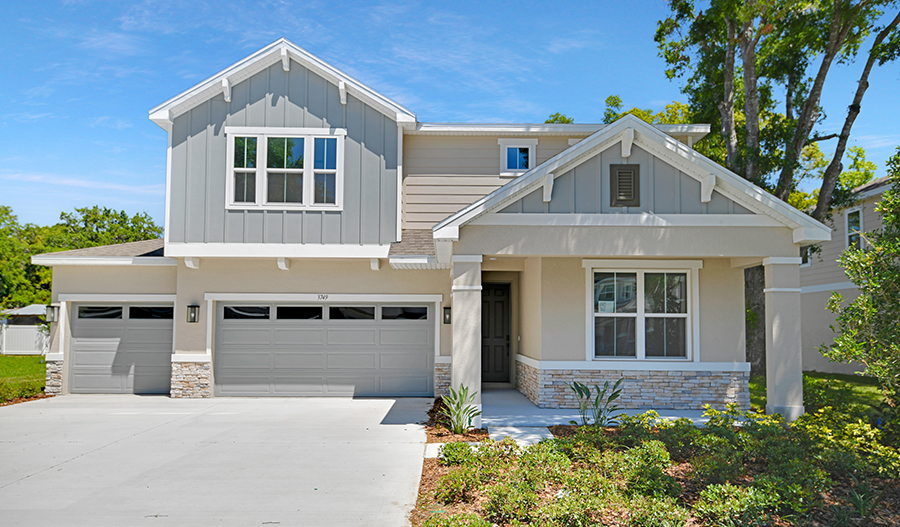 Exterior of the Moonstone floor plan