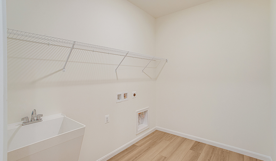 Laundry of the Arlington floor plan