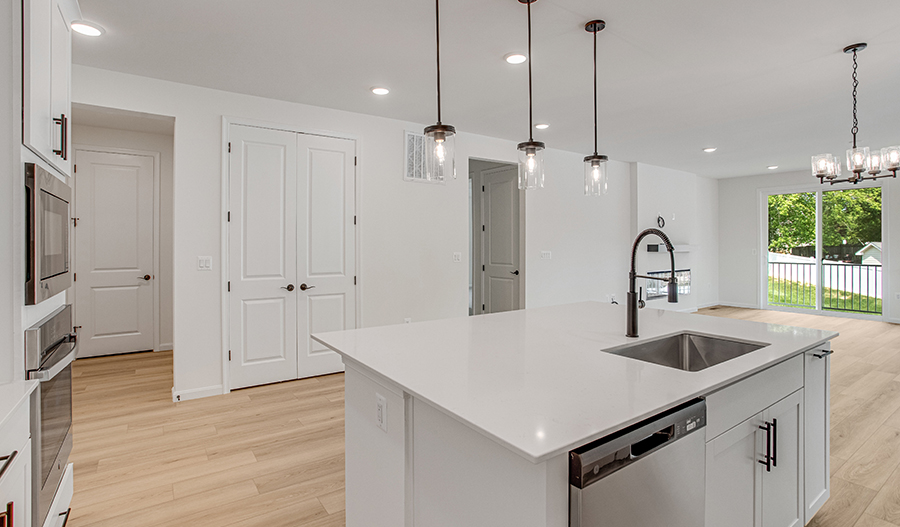 Kitchen of the Arlington floor plan