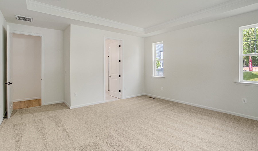 Bedroom of the Arlington floor plan