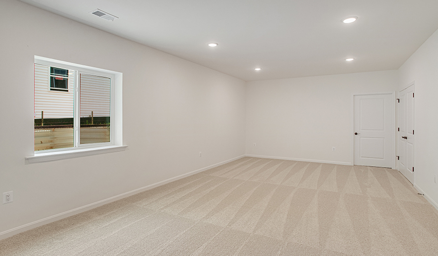 Basement of the Arlington floor plan