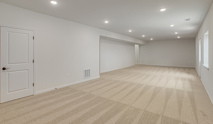 Basement of the Arlington floor plan
