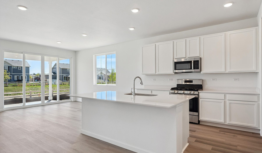 Kitchen of the Elderberry floor plan