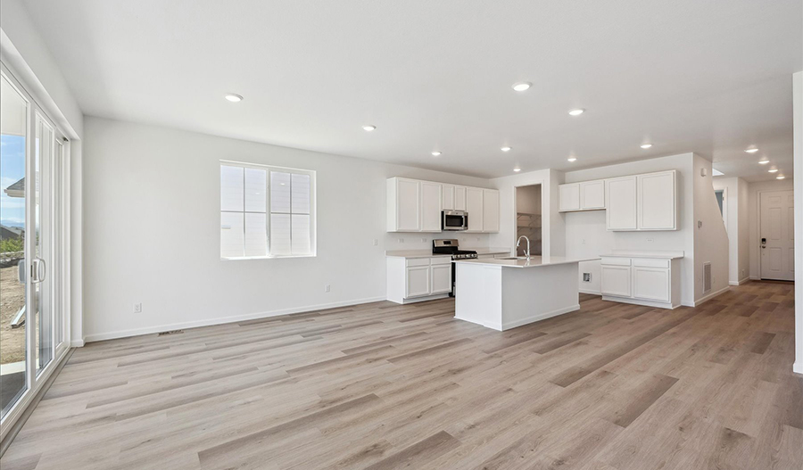 Kitchen of the Elderberry floor plan