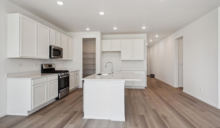Kitchen of the Elderberry floor plan