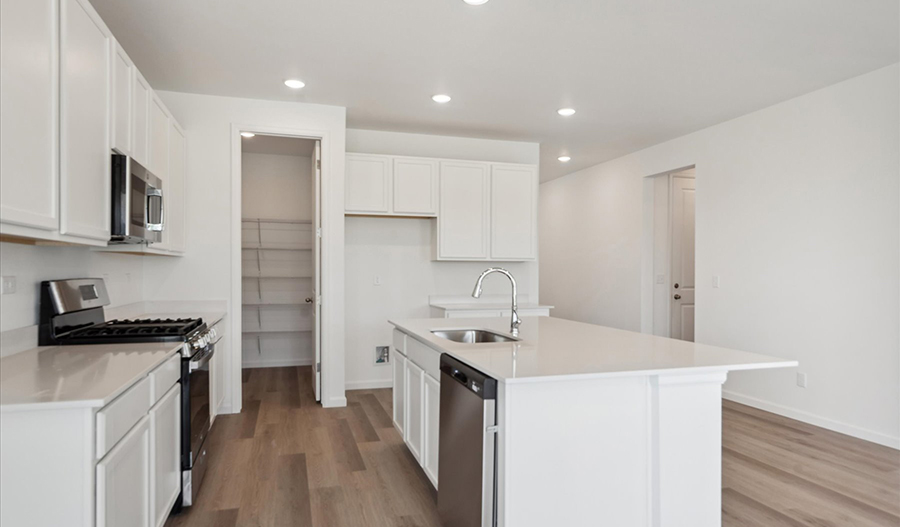 Kitchen of the Elderberry floor plan