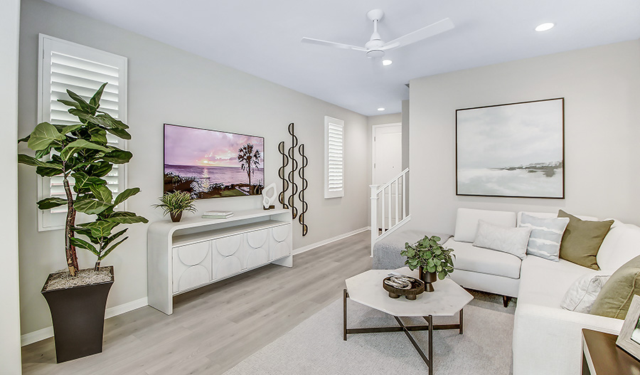 Great Room of the lena floor plan