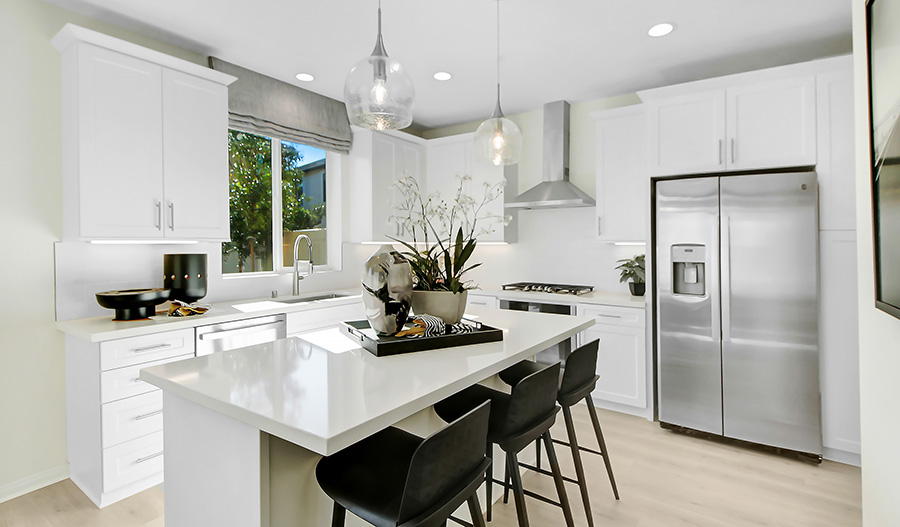 Kitchen of the Leigh floor plan