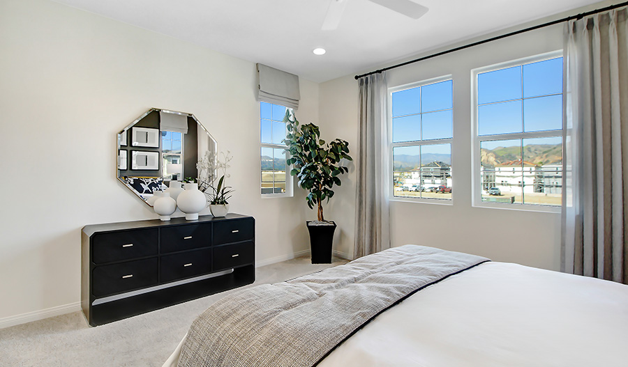Bedroom of the Leigh floor plan