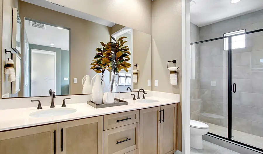 Bathroom Bathroom of the Northrop floor plan