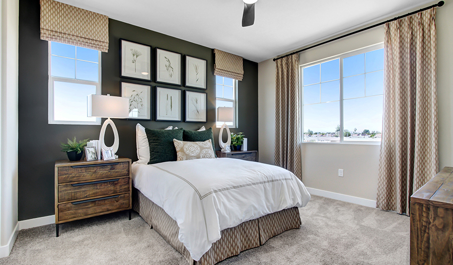 Bedroom Bedroom of the Northrop floor plan