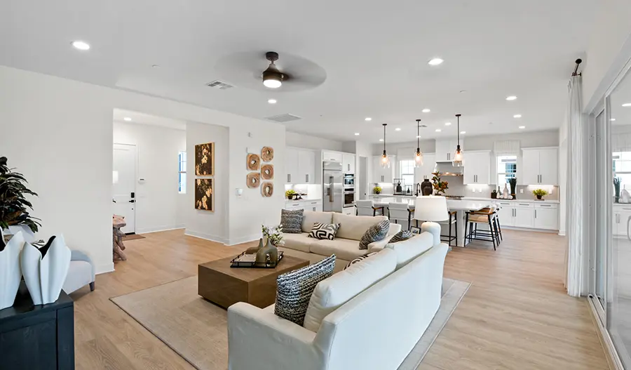 Great Room of the Malone floor plan
