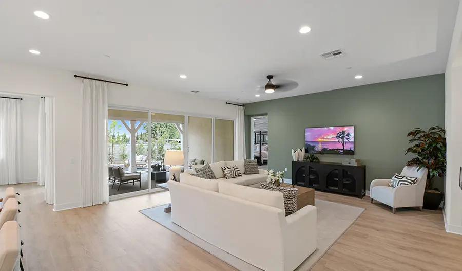 Great Room of the Malone floor plan