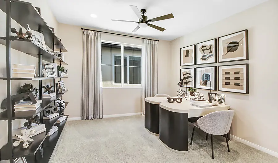 Bedroom of the Lenora floor plan